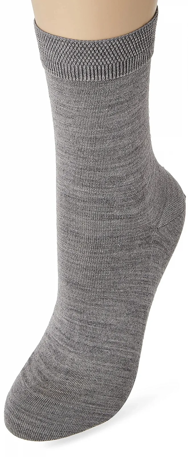 Носки FALKE No. 3, дышащие, регулирующие климат, из шерсти и шелка, высокого качества, элегантные, усиленные, с плоским швом, без давления на пальцы, для бизнеса, 1 пара, фото №3