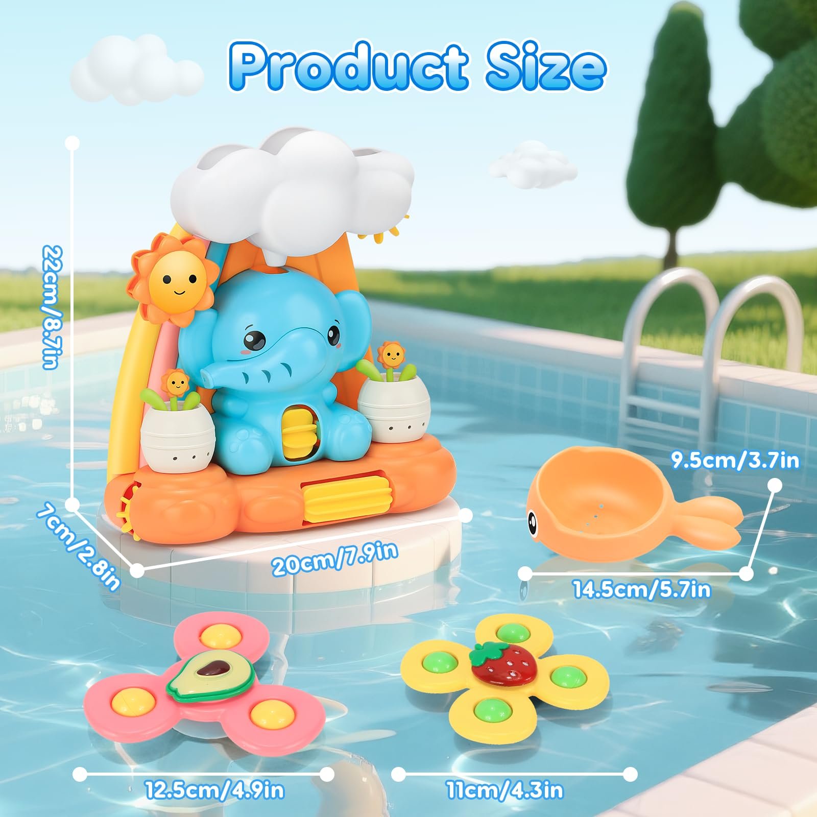 Игрушка для ванны CS COSDDI Слоник, фото №5