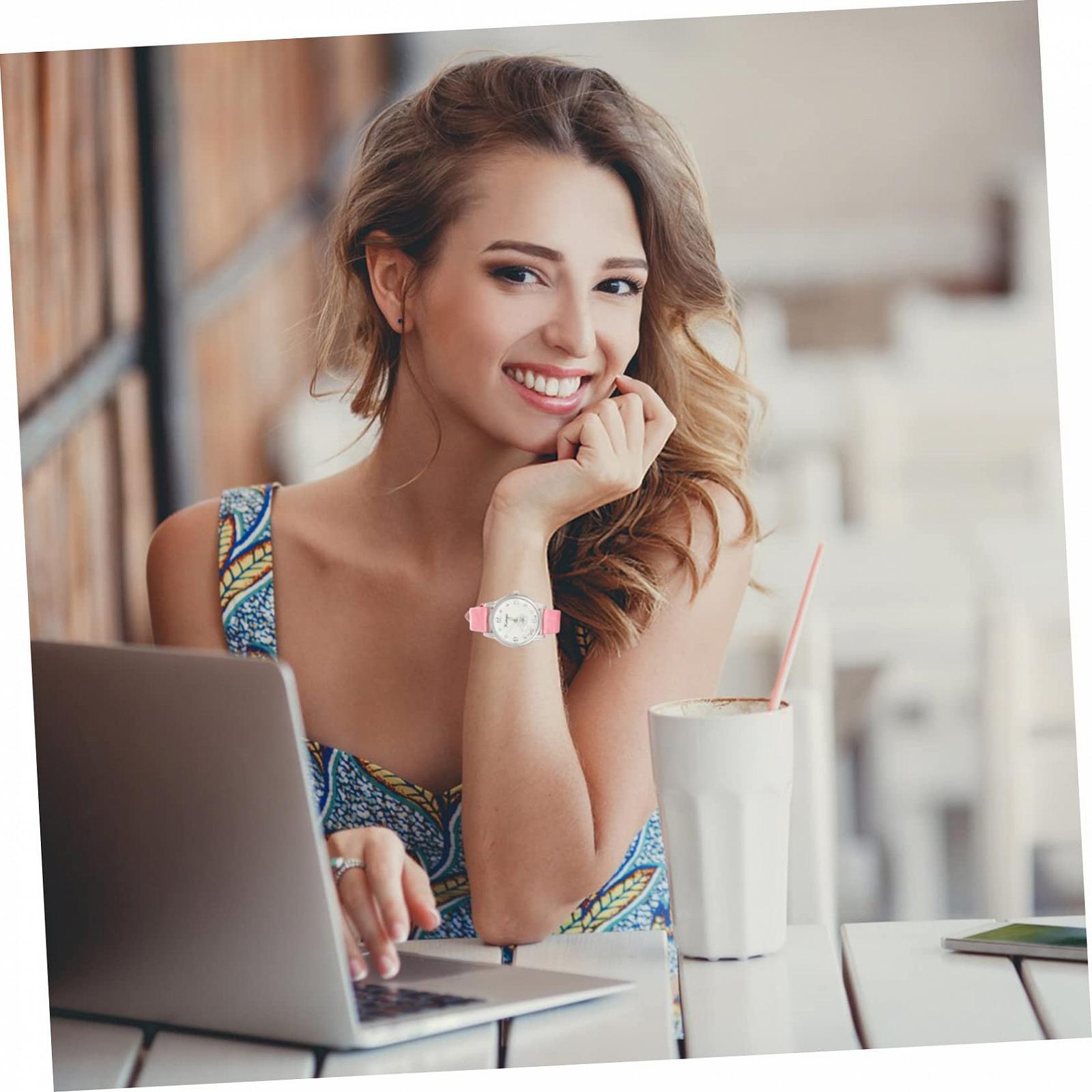 Часы Кварцевые LIFKOME Женские Серебряные, фото №6