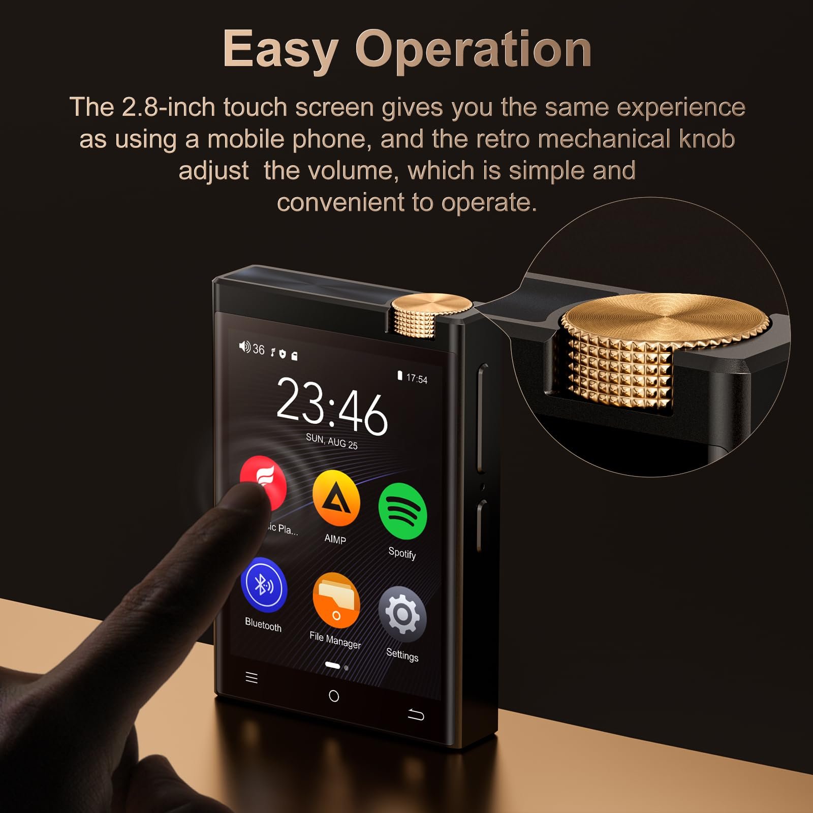 MP3 плеер Oilsky HiFi M308 80GB Черный, фото №8