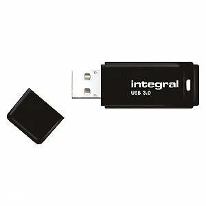 USB-накопичувач Integral 512 ГБ USB 3.2 Gen 1 Super Speed Fast Black - Фото 1