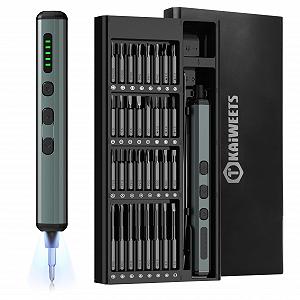 Купити Електрична викрутка KAIWEETS 70 в 1 64 S2 намагнічений наконечник 200 об/хв - Фото 1 Електрична викрутка KAIWEETS 70 в 1 64 S2 намагнічений наконечник 200 об/хв - Фото 1