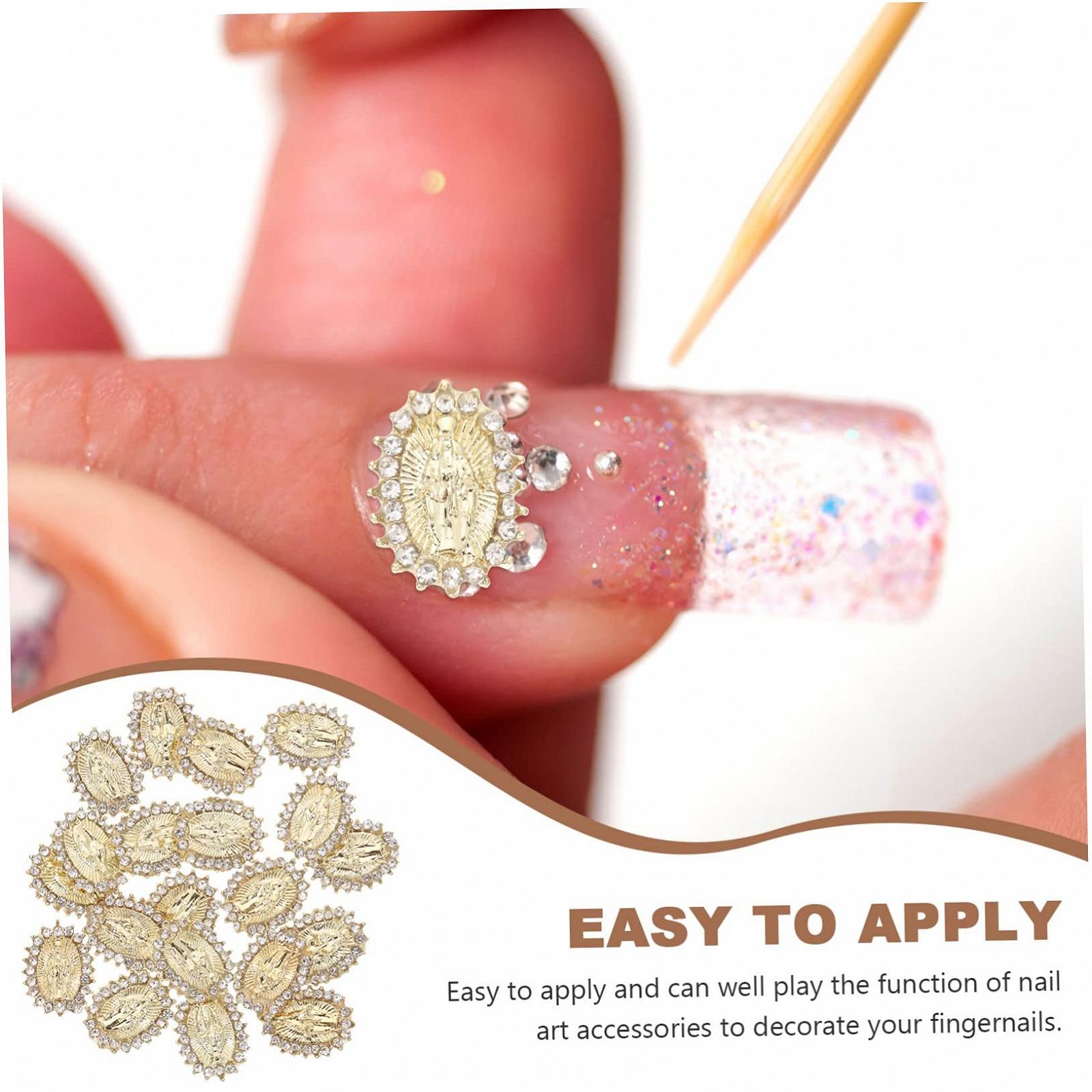 Прикраса для нігтів minkissy Будда, 100 шт, фото №8