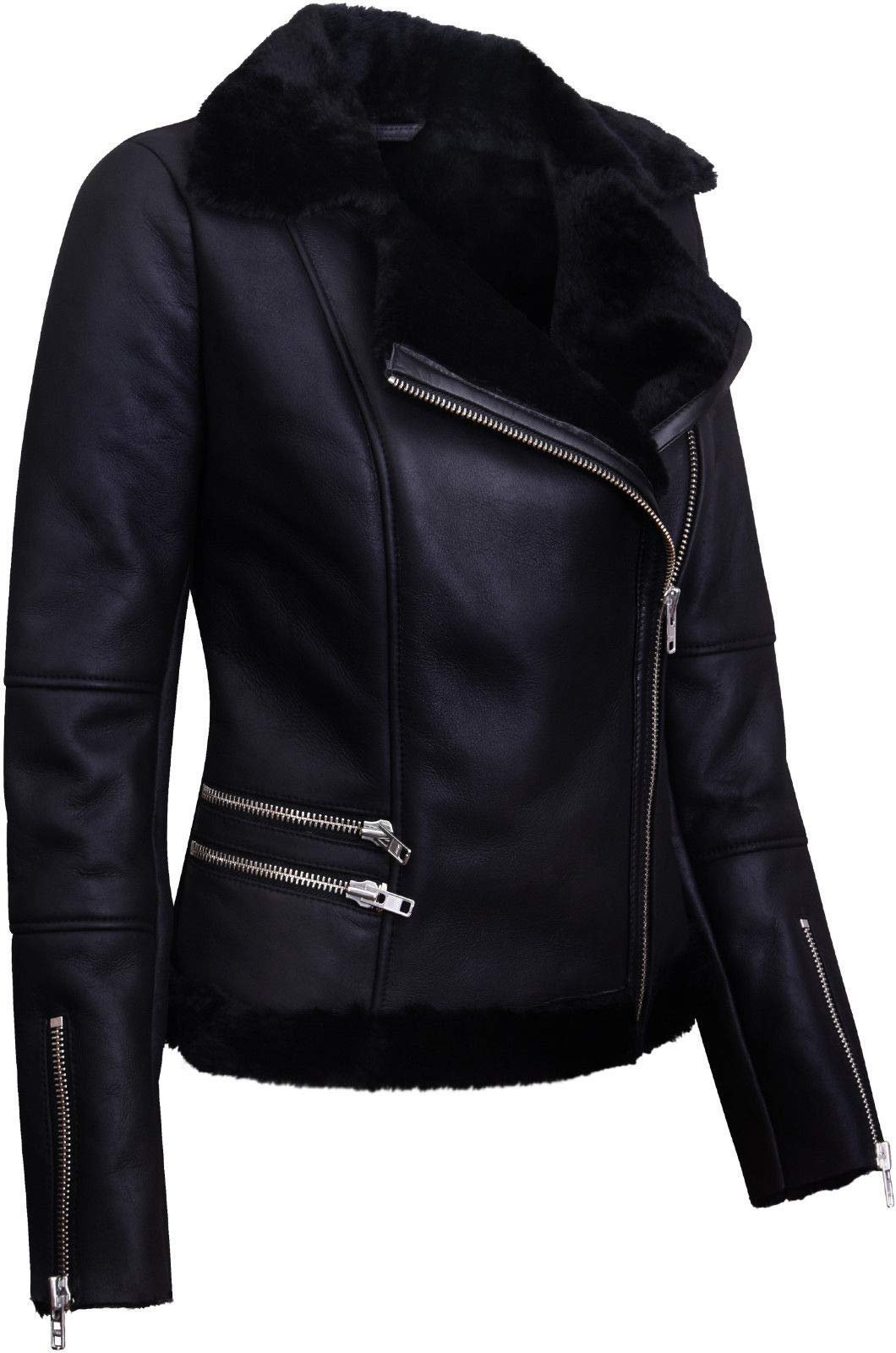 Кожаная куртка Biker Infinity Leather Черный, фото №2