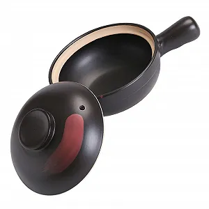 Кастрюля керамическая для газовой плиты энергосберегающая термостойкая для риса и тушения Большая - Фото 1