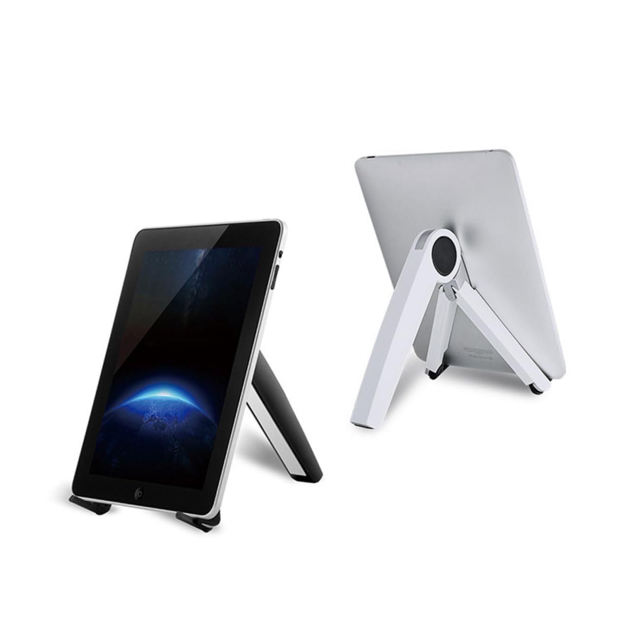 Регулируемая подставка для ноутбука из алюминиевого сплава, складная треугольная подставка для планшета и ноутбука, стабильная охлаждающая подставка для дома, офиса и путешествий, компактная и прочная Белый, фото №7