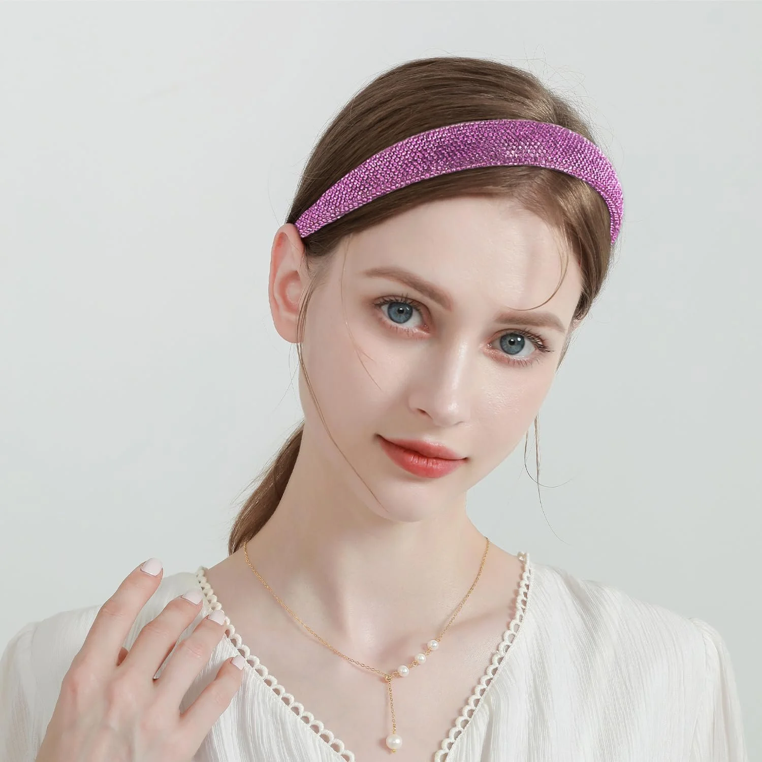 Обруч зі стразами, 2 шт, Аксесуари для волосся, фото №6