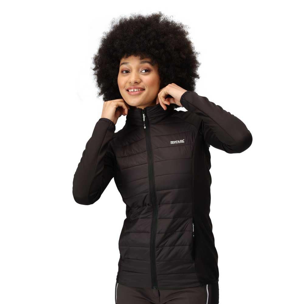 Жіноча Куртка Regatta Clumber IV Гібридна Утеплена Чорний, фото №7