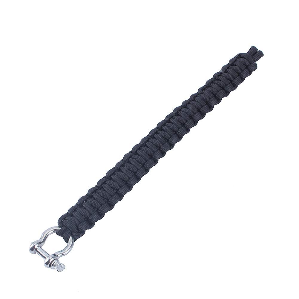 Браслет виживання Paracord 550 NDNCZDHC, військовий браслет виживання Paracord з шаклом з нержавіючої сталі, набір пряжок для кемпінгу, катання на човнах, пішого туризму, нержавіюча сталь, фото №6