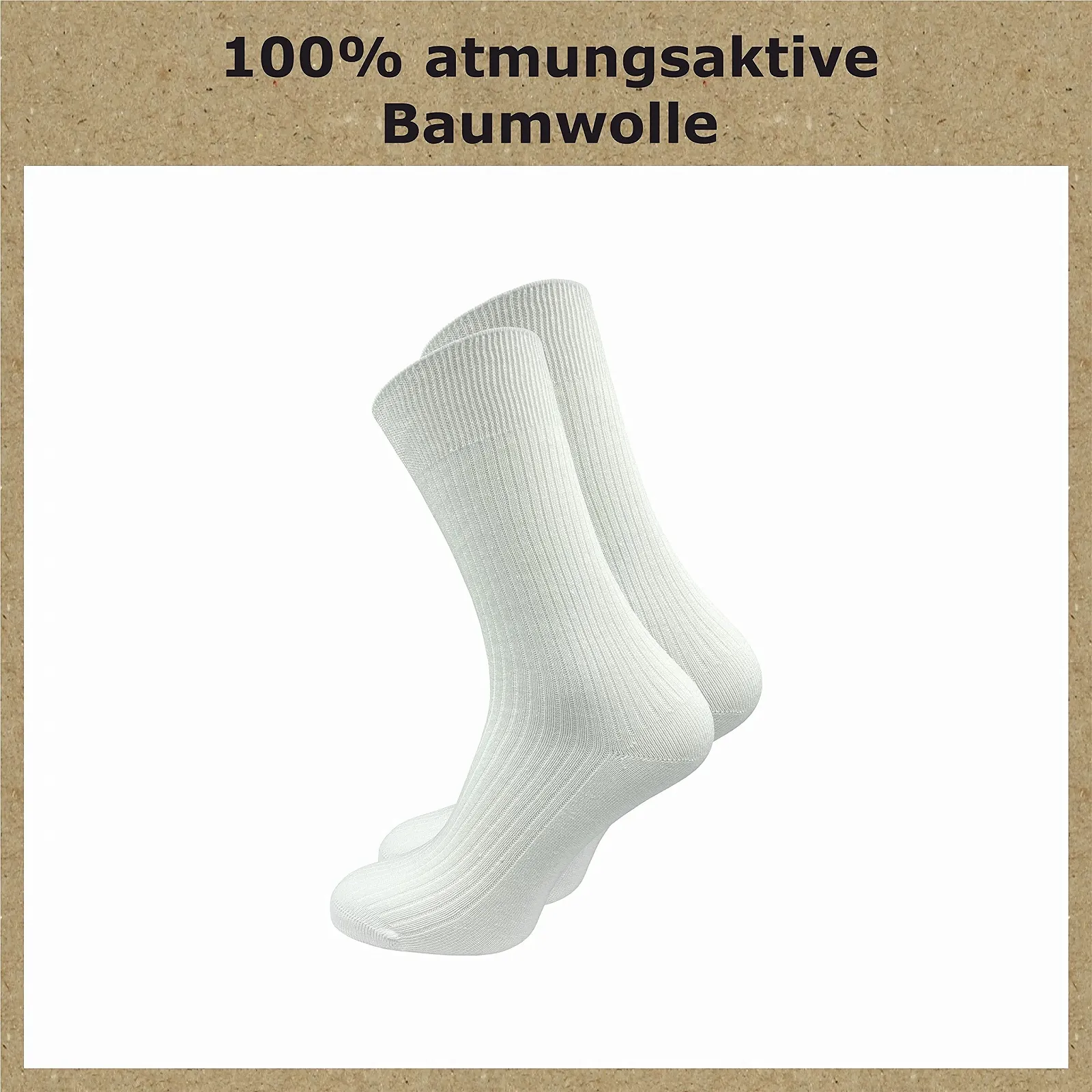 Носки Gawilo Женские 100% Хлопок (10 пар) Белый, фото №2 Носки Gawilo Женские 100% Хлопок (10 пар) Белый, фото №2