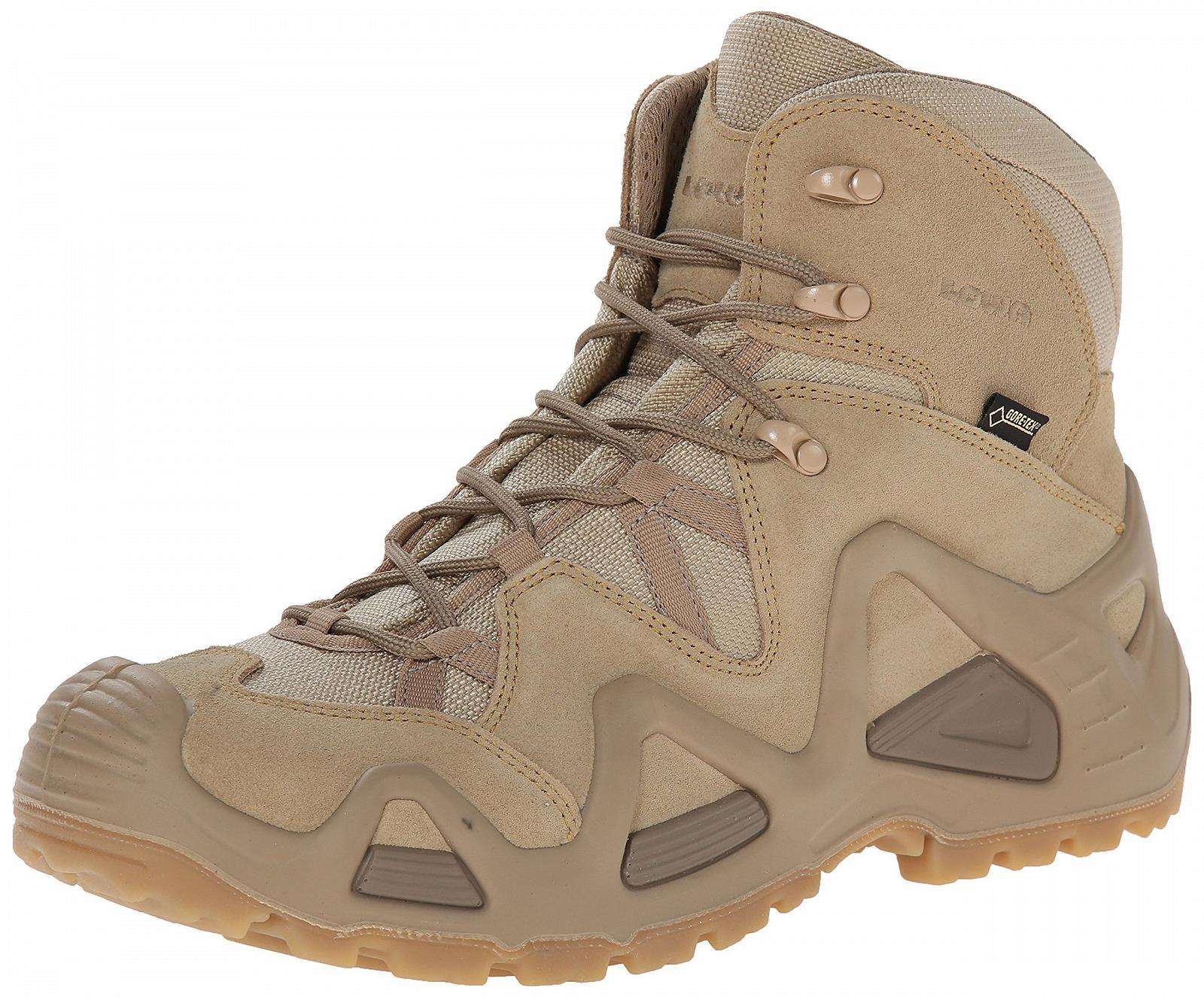 Чоловічі черевики Lowa Zephyr Gore-Tex Mid Task Force Коричневі замшеві, фото №1