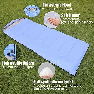 Мешок спальный Kelbel Blanket Small Pack Size 3 Seasons Ultralight Waterproof synthetic.ua - Фото 1