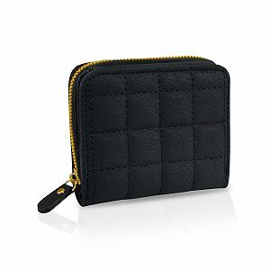 Кошелек WisePoint Женский Кожзам PU Однотонный Черный - Фото 1