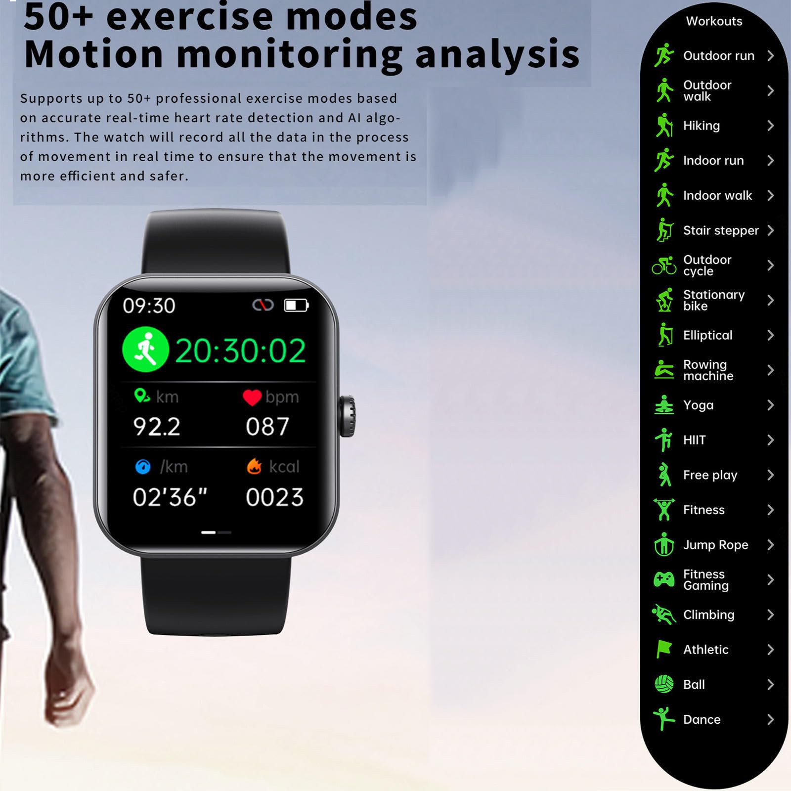 Годинник Sherum Trackpro 2.0 з вимірюванням рівня глюкози в крові ENNEA0040707, чорний + рожевий, фото №3