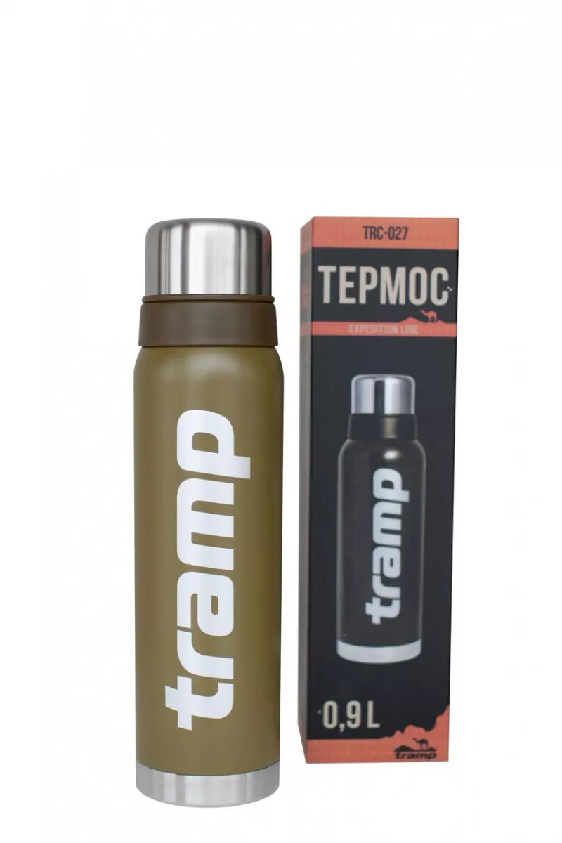 Термос питьевой Tramp Expedition Line TRC-027-olive 0.9 л оливковый, фото №1