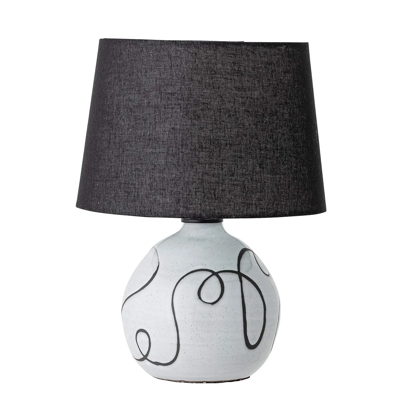 Настільна лампа Bloomingville Terracotta E27 White, фото №1