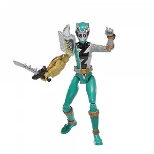Фигурка Power Rangers Dino Fury Green Ranger with Sprint Sleeves 15 см Разноцветная synthetic.ua - Фото 1