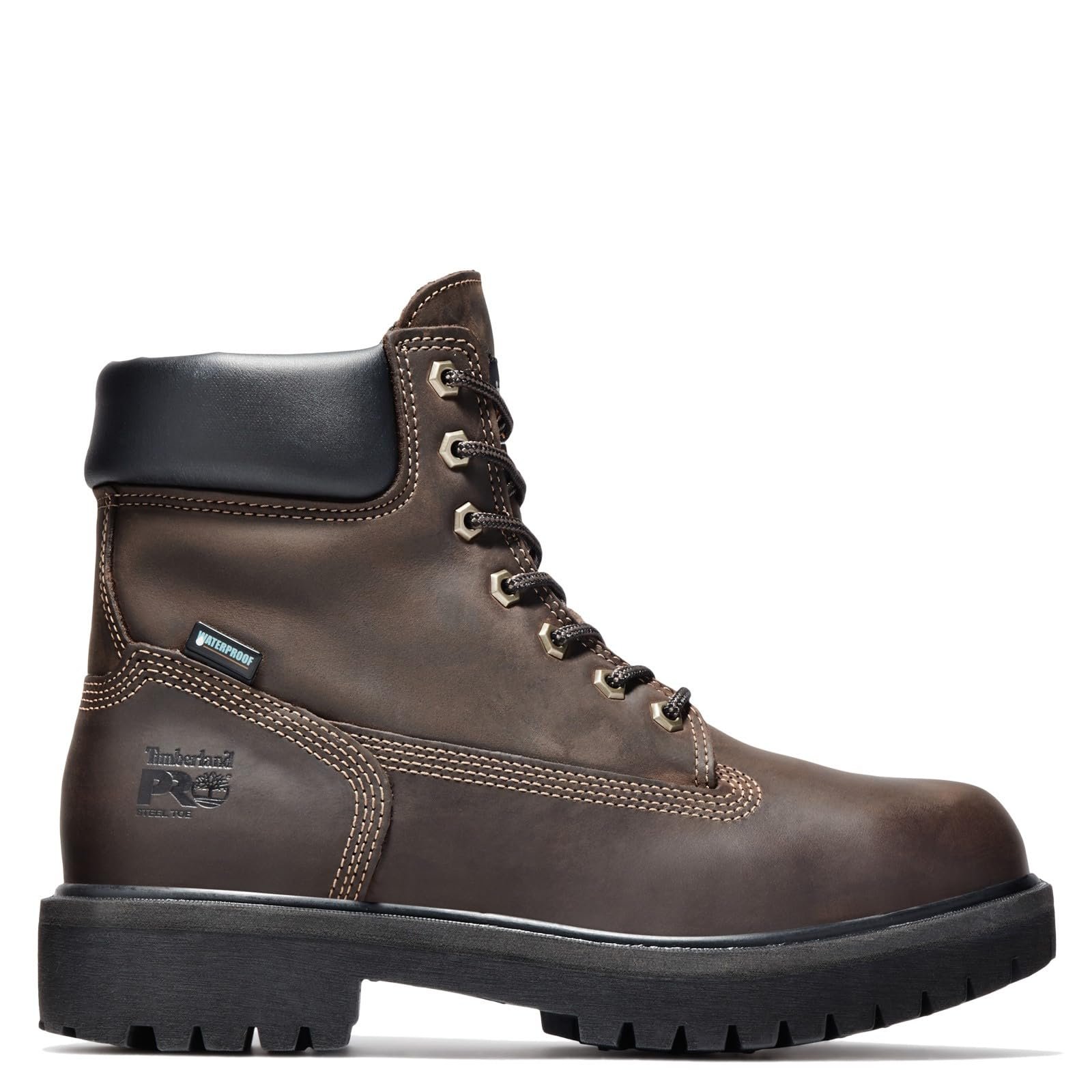 Ботинки Timberland Pro Direct-Attach 6" Steel Toe Cap, черные, размер 7 UK, фото №2