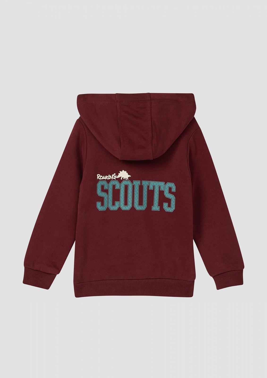 Худи s.Oliver с принтом спереди и сзади и мягкой внутренней частью, фото №7