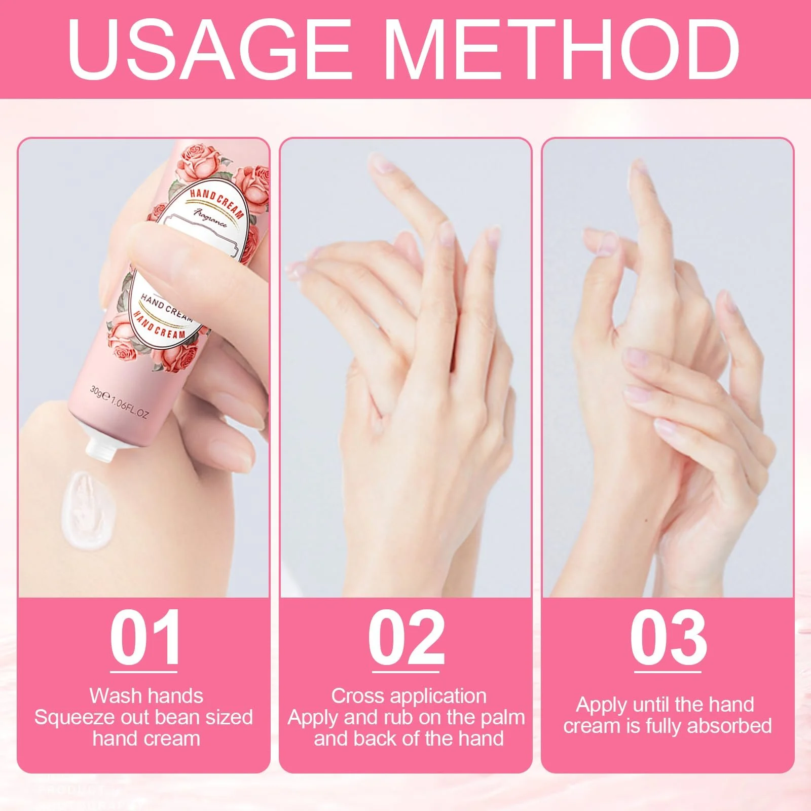 Набір Міні Крем для рук Різдвяний набір крему для рук для сухої шкіри рук і ніг, фото №3