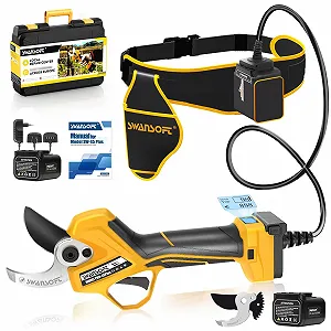 Секатор акумуляторний SWANSOFT PRU45-PLUS, 45 мм 25 V 1150 W - Фото 1