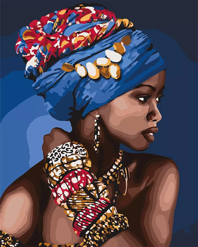 KH4661 Картина-розцвітання Східна краса Без коробки, фото №1