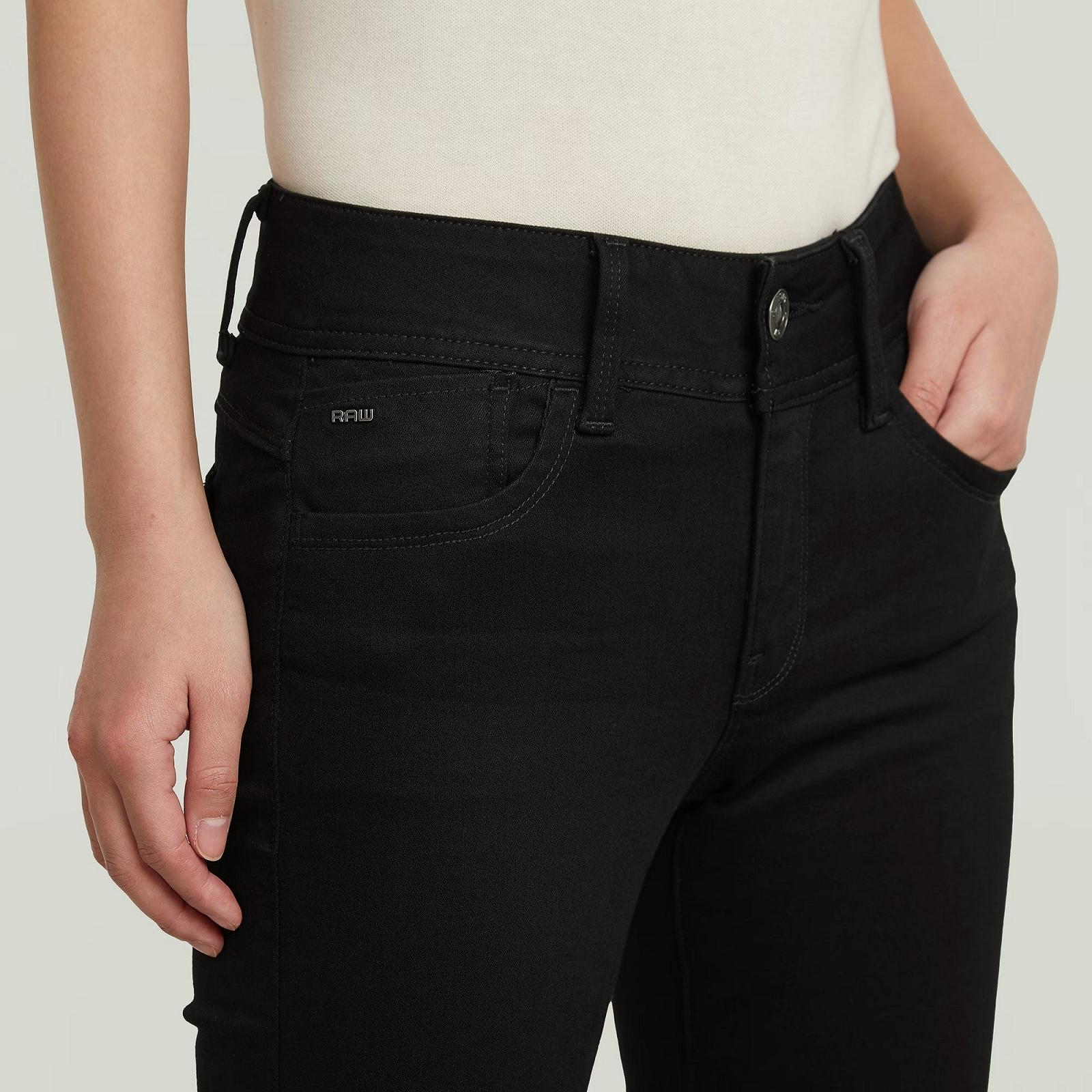 Женские джинсы G‑Star Lynn D-Mid Super Skinny Yield Black - 31, фото №5