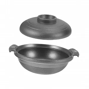 Кастрюля BESTYASH керамическая с крышкой для супов и рагу - Фото 1