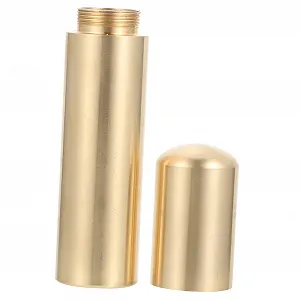 Коробка для зберігання BESPORTBLE, латунна коробка для виживання в поході, тримач для активного відпочинку, упаковка для подорожей - Фото 1