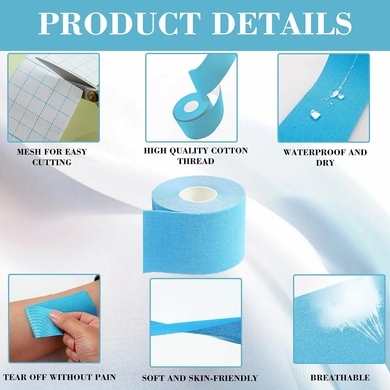 Лента для подтяжки лица Упаковка из 5 антиморщинных пластырей, фото №4 Лента для подтяжки лица Упаковка из 5 антиморщинных пластырей, фото №4