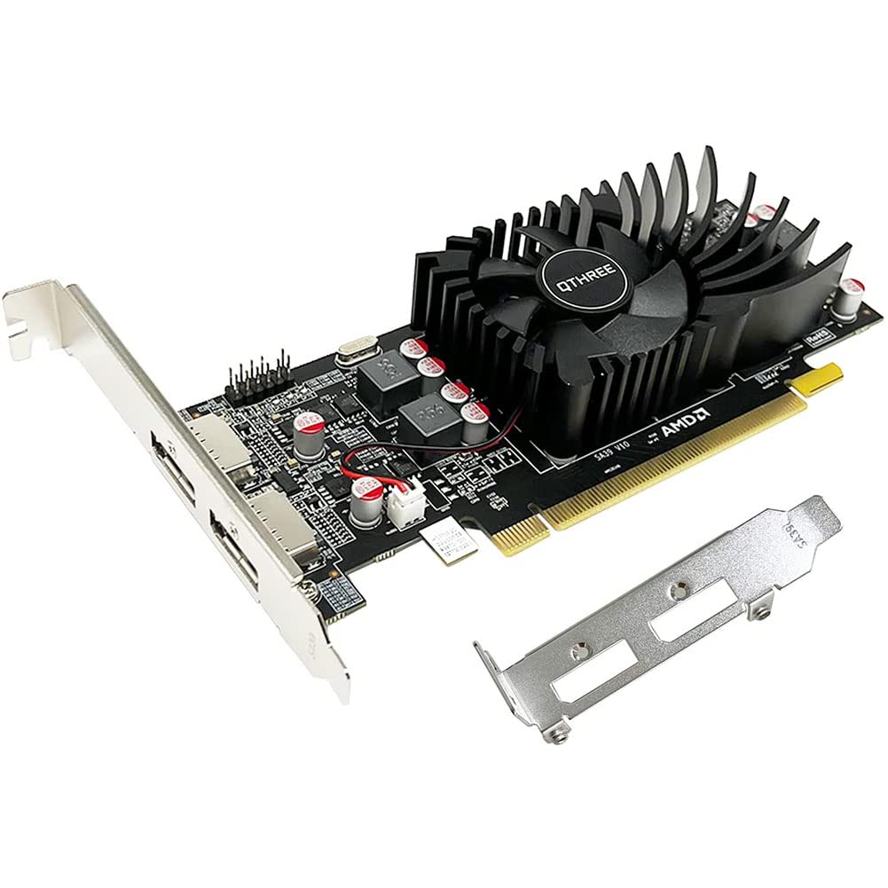 Відеокарта QTHREE HD 7750 2 ГБ GDDR5 128-біт Low Profile, фото №1