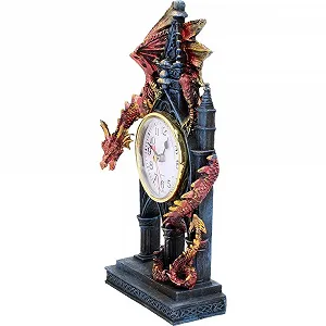 Часы Красный Дракон Nemesis Now Фэнтези Готический synthetic.ua - Фото 1