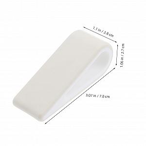 Подставка для ноутбука регулируемая по высоте прочная для эргономичной работы как мини-охладитель для стола и кровати белая (2 шт.) synthetic.ua - Фото 1