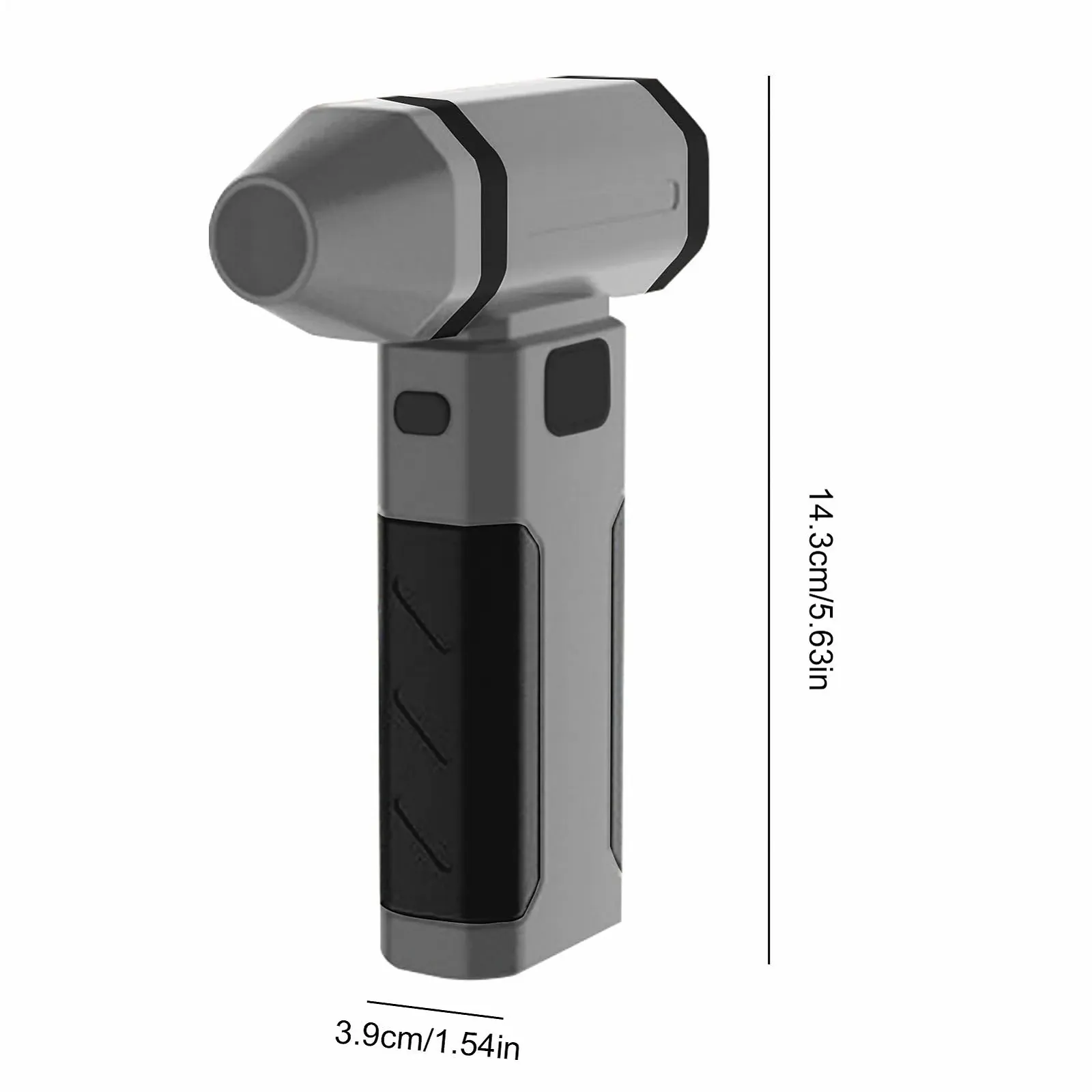 Аккумуляторная воздуходувка 5 скоростей 5.63 дюйма 6000 mAh Черная, фото №2 Аккумуляторная воздуходувка 5 скоростей 5.63 дюйма 6000 mAh Черная, фото №2