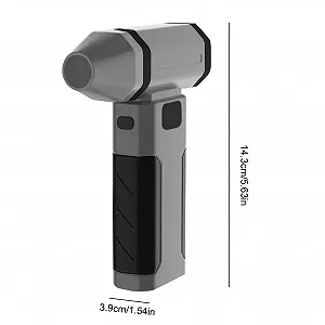 Аккумуляторная воздуходувка 5 скоростей 5.63 дюйма 6000 mAh Черная цена на synthetic.ua - Фото 1 Аккумуляторная воздуходувка 5 скоростей 5.63 дюйма 6000 mAh Черная synthetic.ua - Фото 1