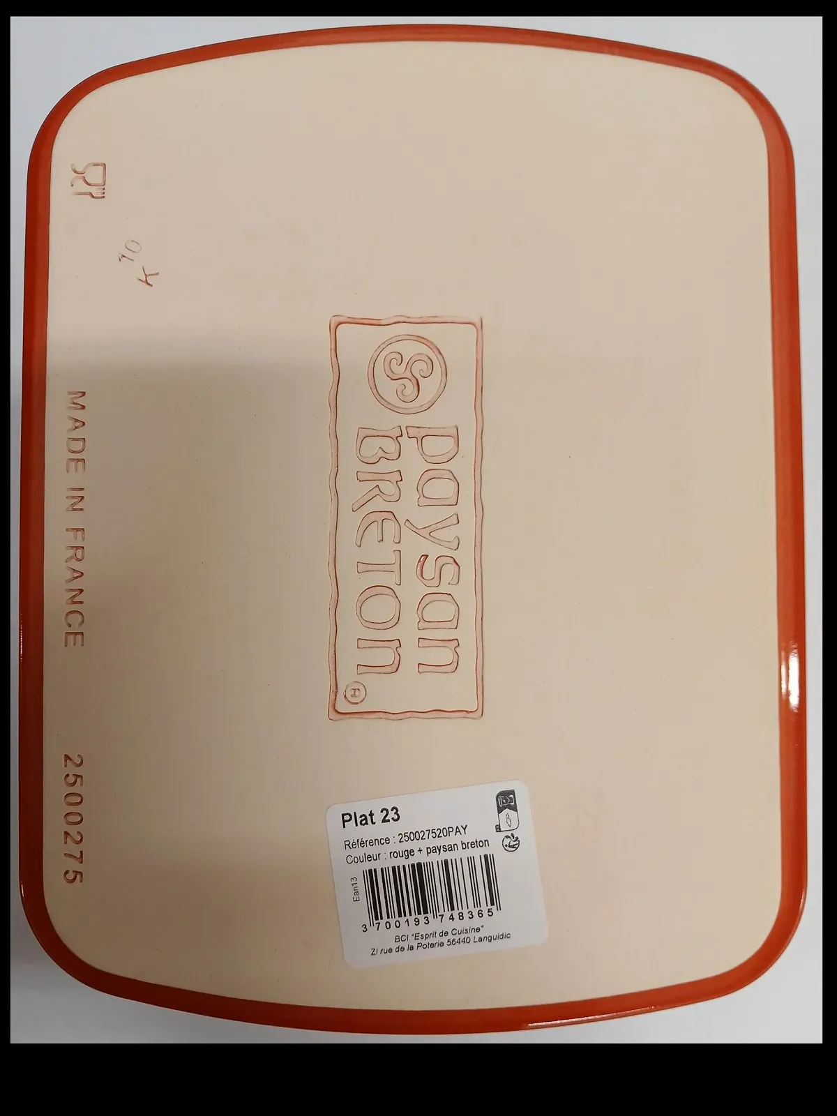 Форма для запекания Paysan Breton керамическая 2.1 л 27 x 21 x 7 см, фото №4