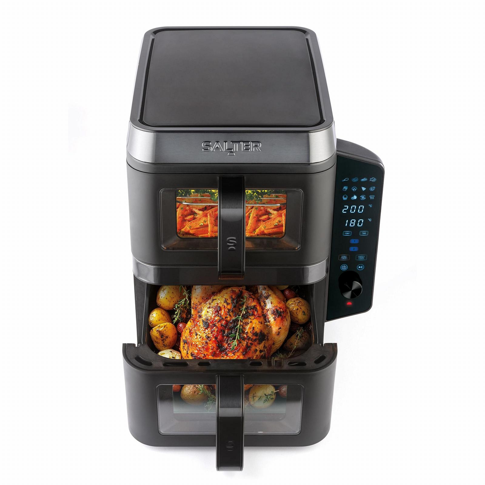 Мультипіч Salter VertiCook View 9 L Double Chamber Vertical 12 Programmes PFAS-Free, фото №10 Мультипіч Salter VertiCook View 9 L Double Chamber Vertical 12 Programmes PFAS-Free, фото №10