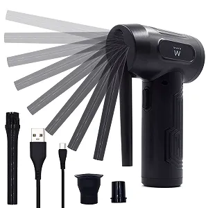 Акумуляторная воздуходувка Ewent EW5607 7500 mAh 60 W с функцией вакуума synthetic.ua - Фото 1