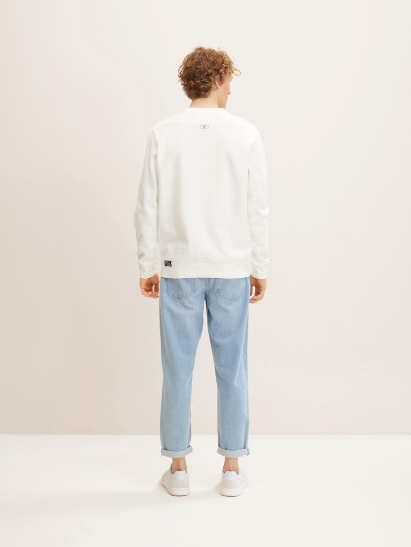 Світшот TomTailor printed crewneck sweater 1032929-10332 L, фото №2