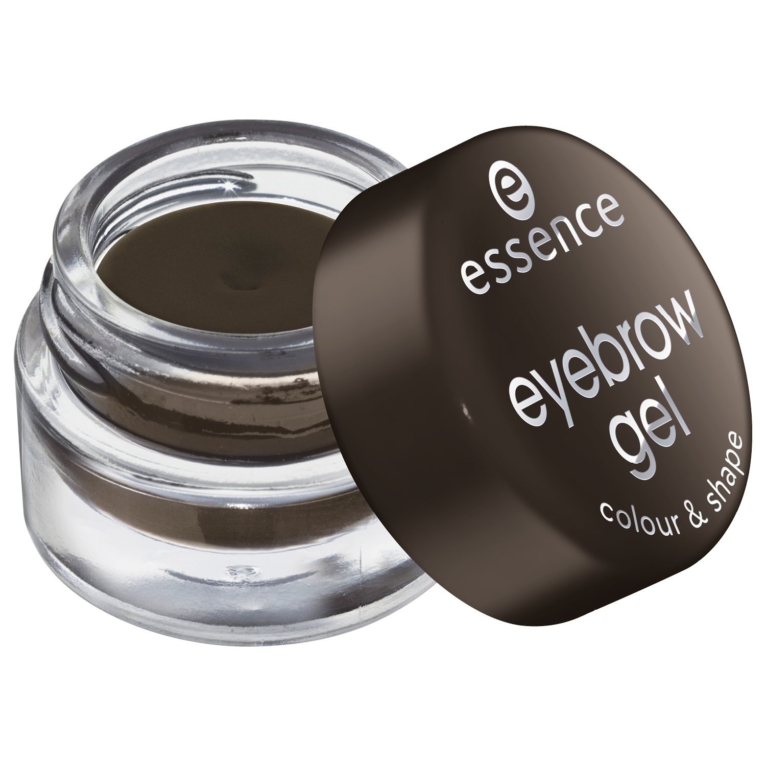 Гель essence eyebrow gel colour & shape 01 коричневий, фото №2