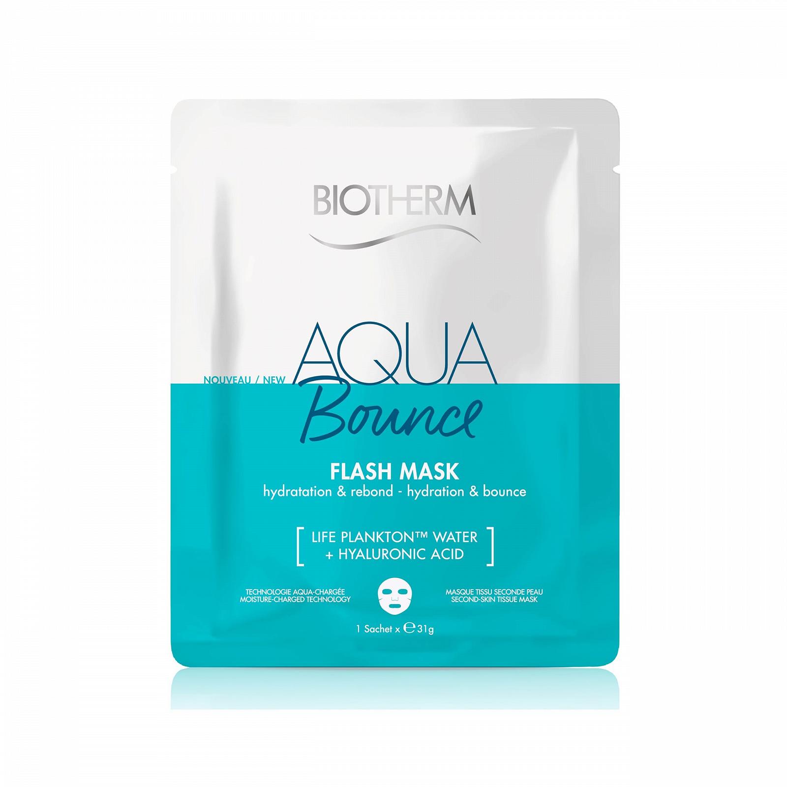 Тканинна маска Biotherm Aqua Super Mask Bounce, Зволожуюча, 1 x 31 г, фото №1