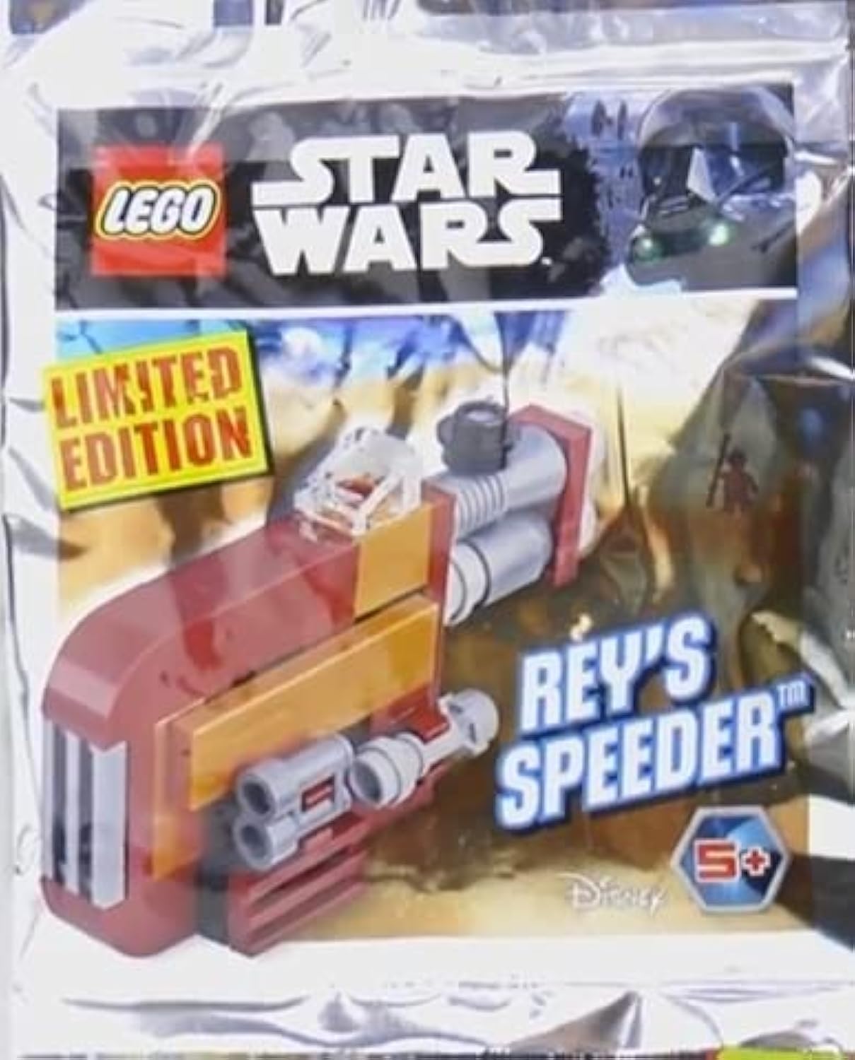 Конструктор LEGO Star Wars Rey's Speeder Foil Pack Set 911727 (упаковки), фото №1