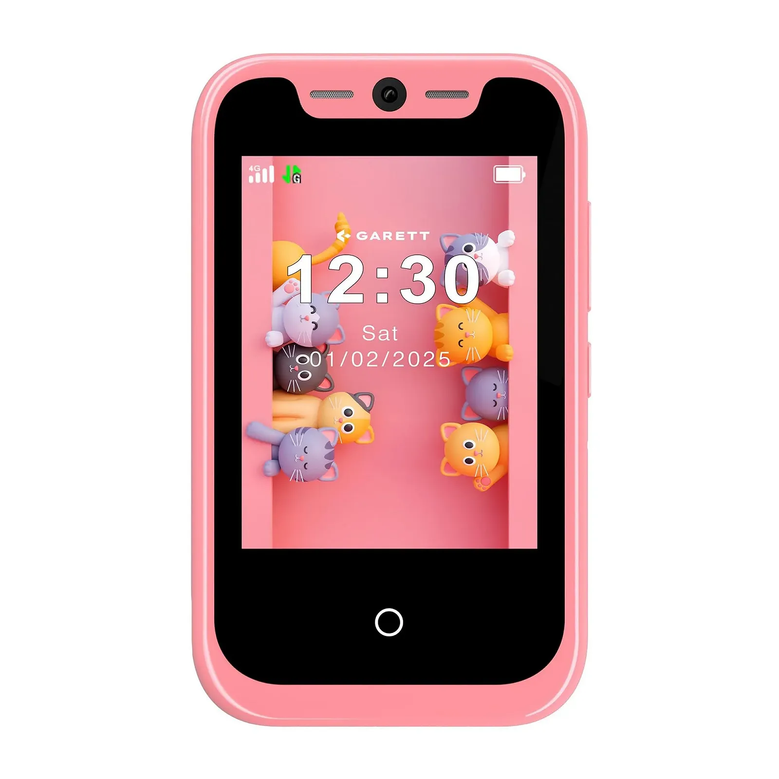 Смартфон для детей Garett OneKid 2.8" IPS 16GB 2 Cameras 4G LTE GPS SOS Pink, фото №4 Смартфон для детей Garett OneKid 2.8" IPS 16GB 2 Cameras 4G LTE GPS SOS Pink, фото №4