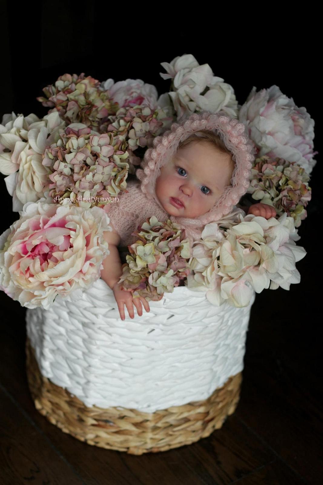 Силиконовая кукла Anano Reborn Baby Boy 20 дюймов, с весом, реалистичный вид, красные сыпи, (вкоренённые волосы), фото №3