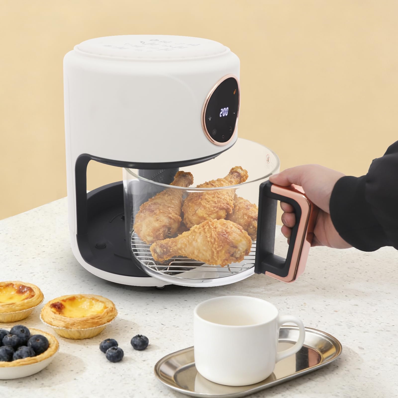 Мультипіч 1200 W 4.2 л 0-60 хв 80-200 °C 25 * 32 см, фото №8 Мультипіч 1200 W 4.2 л 0-60 хв 80-200 °C 25 * 32 см, фото №8