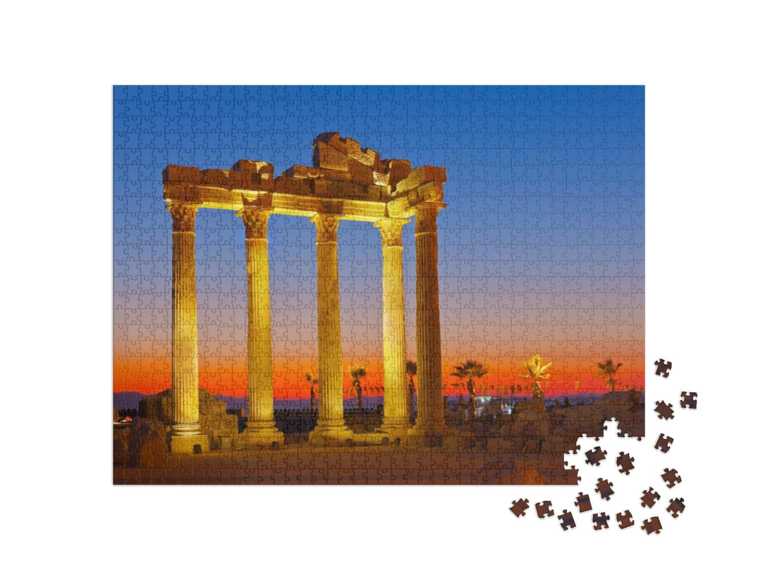 Пазл puzzleYOU Collection Turkey Античные руины в Сиде, Турция 1000 элементов, фото №2 Пазл puzzleYOU Collection Turkey Античные руины в Сиде, Турция 1000 элементов, фото №2