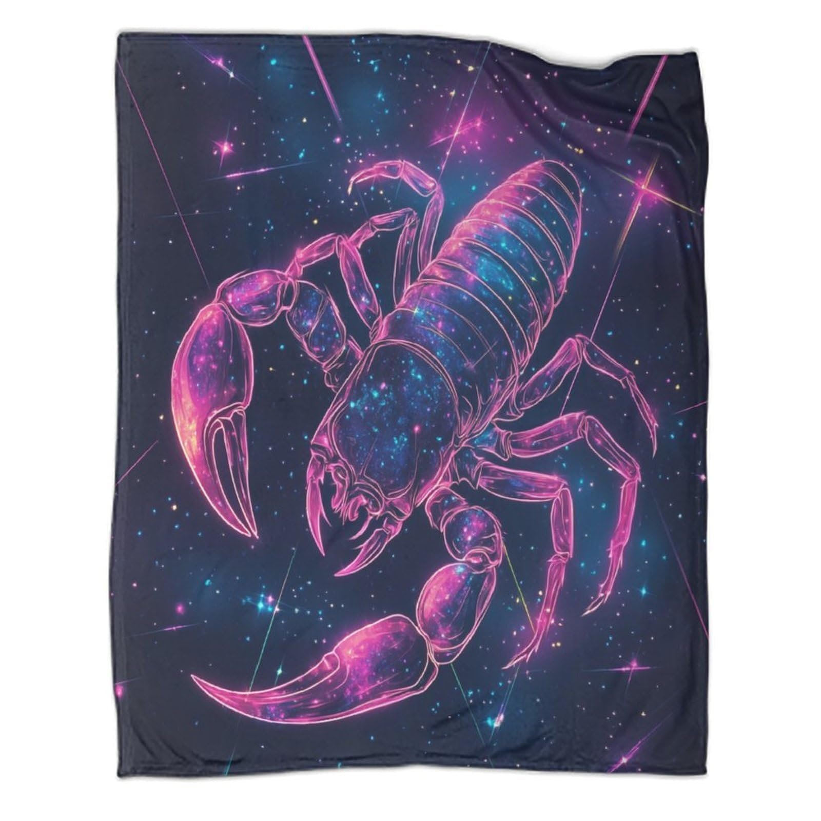 Покривало Scorpions Пухнаста, м'яка і тепла, флісова, покривало, 3D, 200 x 230 см, фото №1