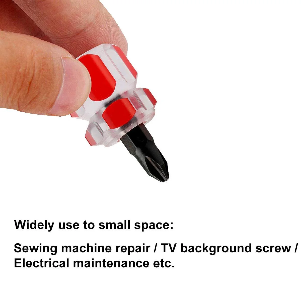 Набір викруток Cemobile Mini Stubby Ultra Short Flat Phillips Head 2 шт., фото №5