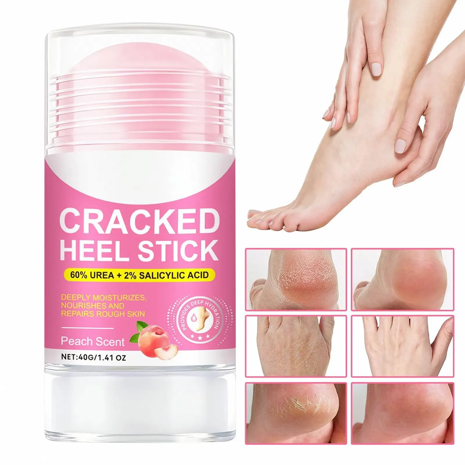 Стик-крем для сухой кожи ног увлажняющий 40 г, фото №8