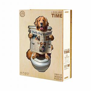 Пазл деревянный Leisure Time Irregular Unique 200 деталей (M) в подарочной коробке synthetic.ua - Фото 1